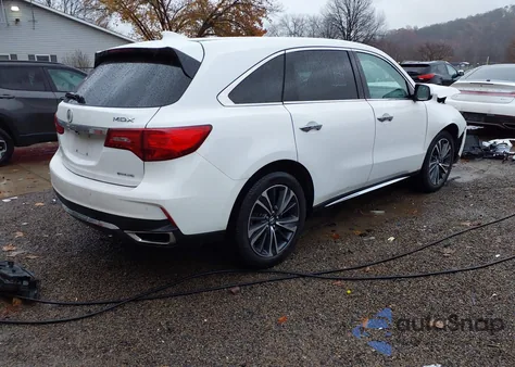 2020 Acura Mdx Technology Package from USA, damaged, VIN 5J8YD4H56LL036925